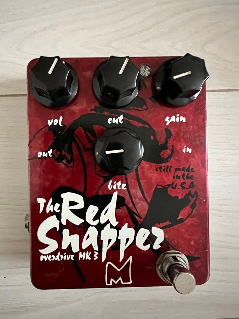 ギター Menatone The Red Snapper overdrive MK 3
