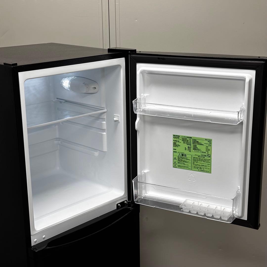 ＊送料込！訳あり2023年製 アイリスオーヤマ 冷蔵庫 IRSD-14A-B