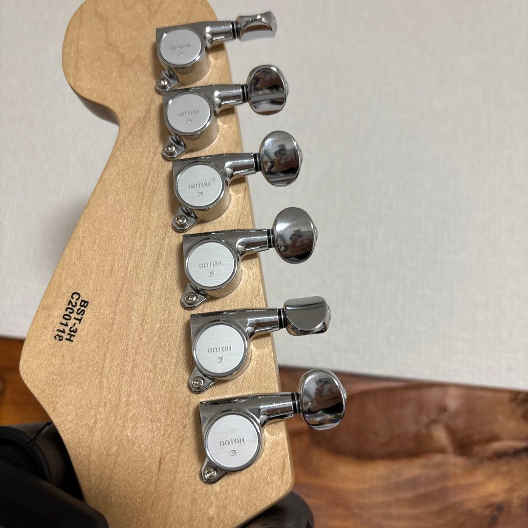 バスカーズ ストラト改 ゴトーペグ ウィルキンソンP90タイプ搭載 他