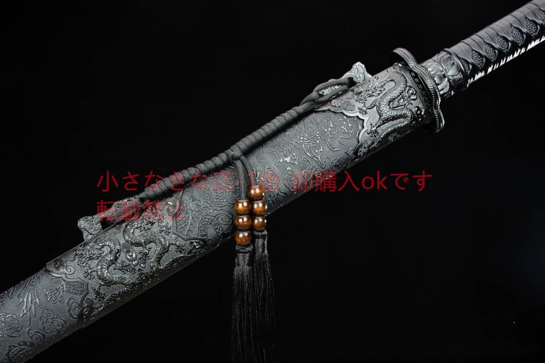 青羽唐横刀-高性能ステンレス鋼 武具 刀装具 日本刀 唐剣  模擬刀  居合刀