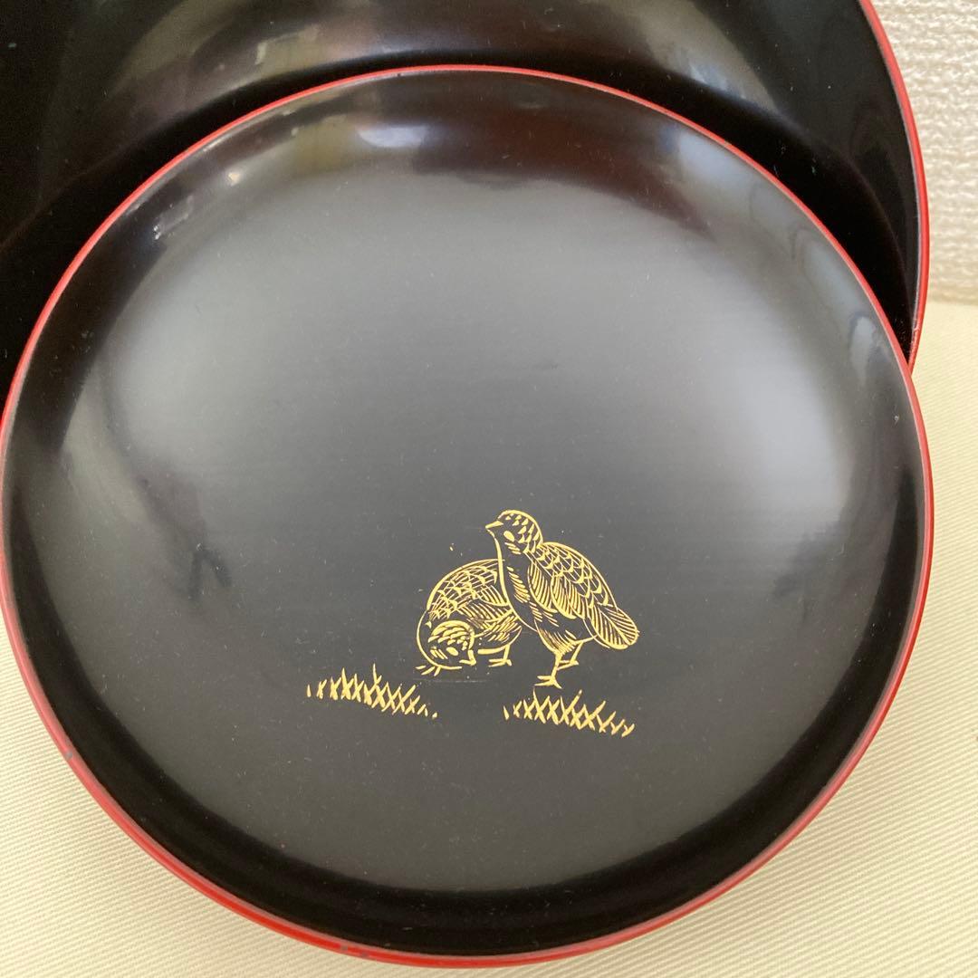 輪島塗り　蓋付き椀 10客セット