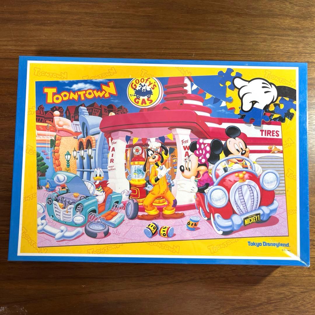 ディズニー ジグソーパズル1000ピース トゥーンタウン 未開封 廃盤レア