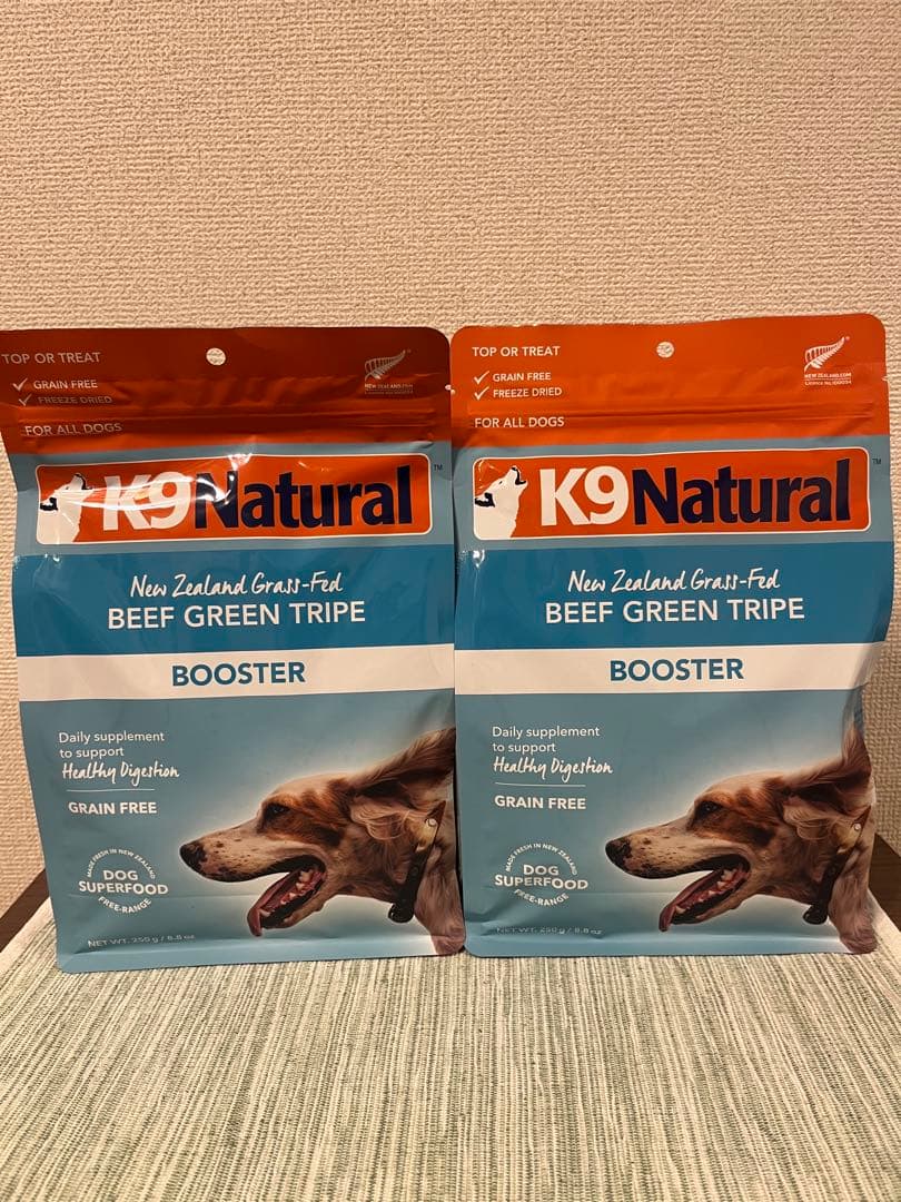 K9ナチュラル ビーフグリーントライプ250g2袋 - メルカリ