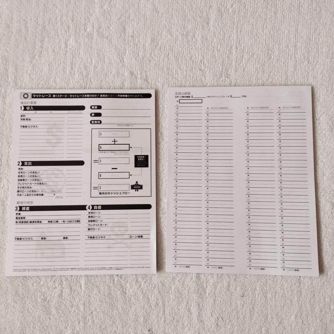 キャッシュフロー(ボードゲーム）日本語版