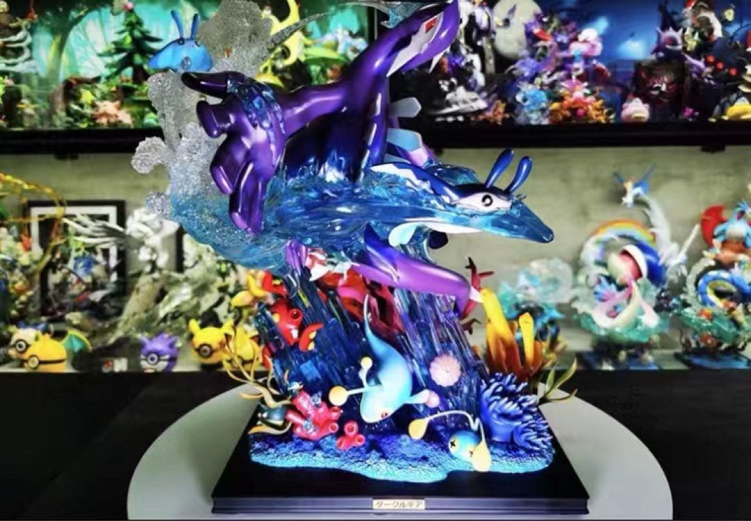 ポケモン ダークルギア ガレージキット ガレキ スタチュー