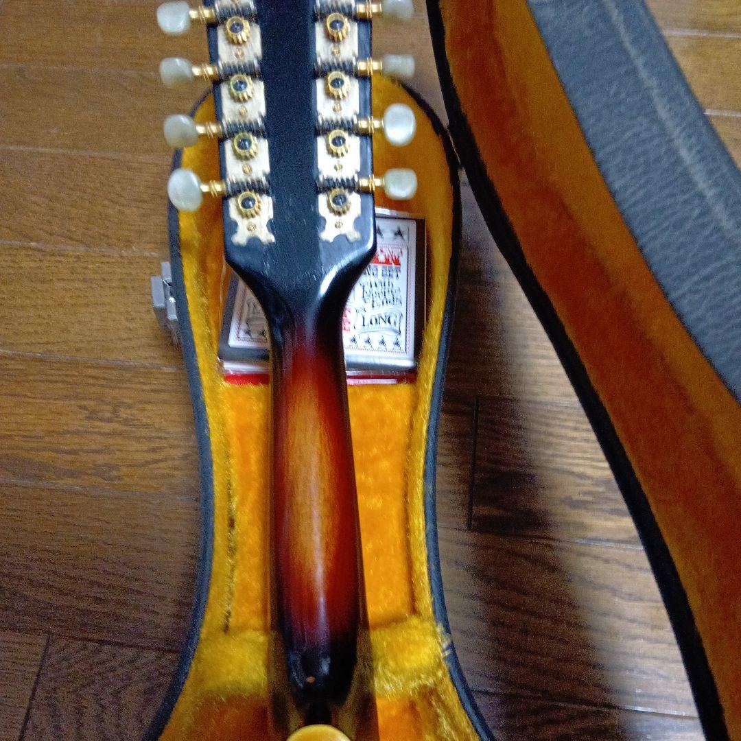 Jumbo製サンバースト 8弦 マンドリンJM-50 本体 ハードケース付き