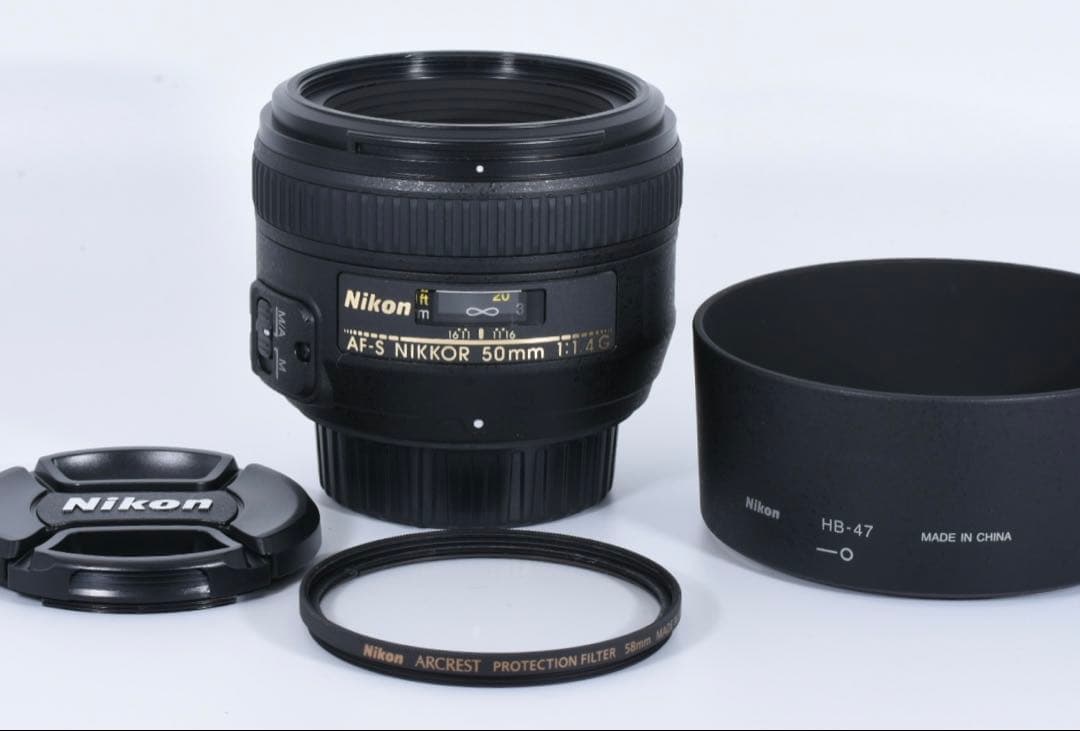 Nikon AF-S NIKKOR 50mm F1.4G ARCREST付き Nikon_2180_AF_S_Nikkor_50mm_f_