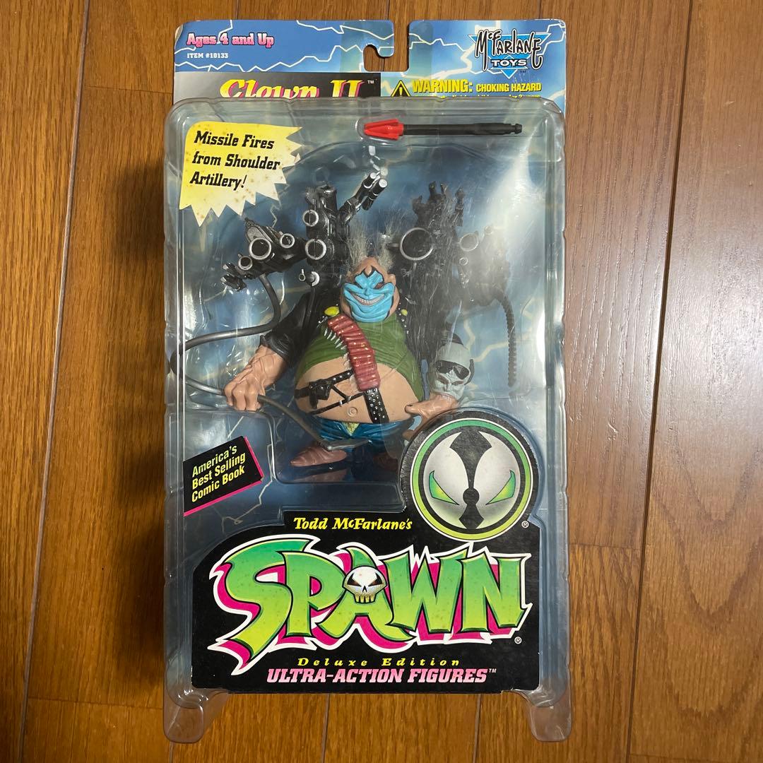 未開封！アメコミフィギュア！ SPAWN スポーン クラウンII 未開封 クリア スポーン アクションフィギュア アメコミ SPAWN