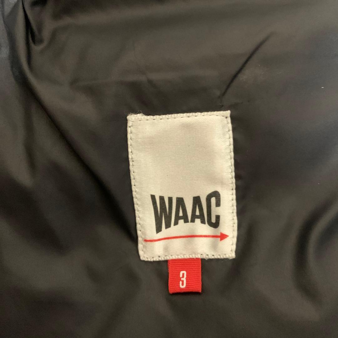 waac レディース　ダウンベスト　黒　秋冬　サイズ3（L相当）
