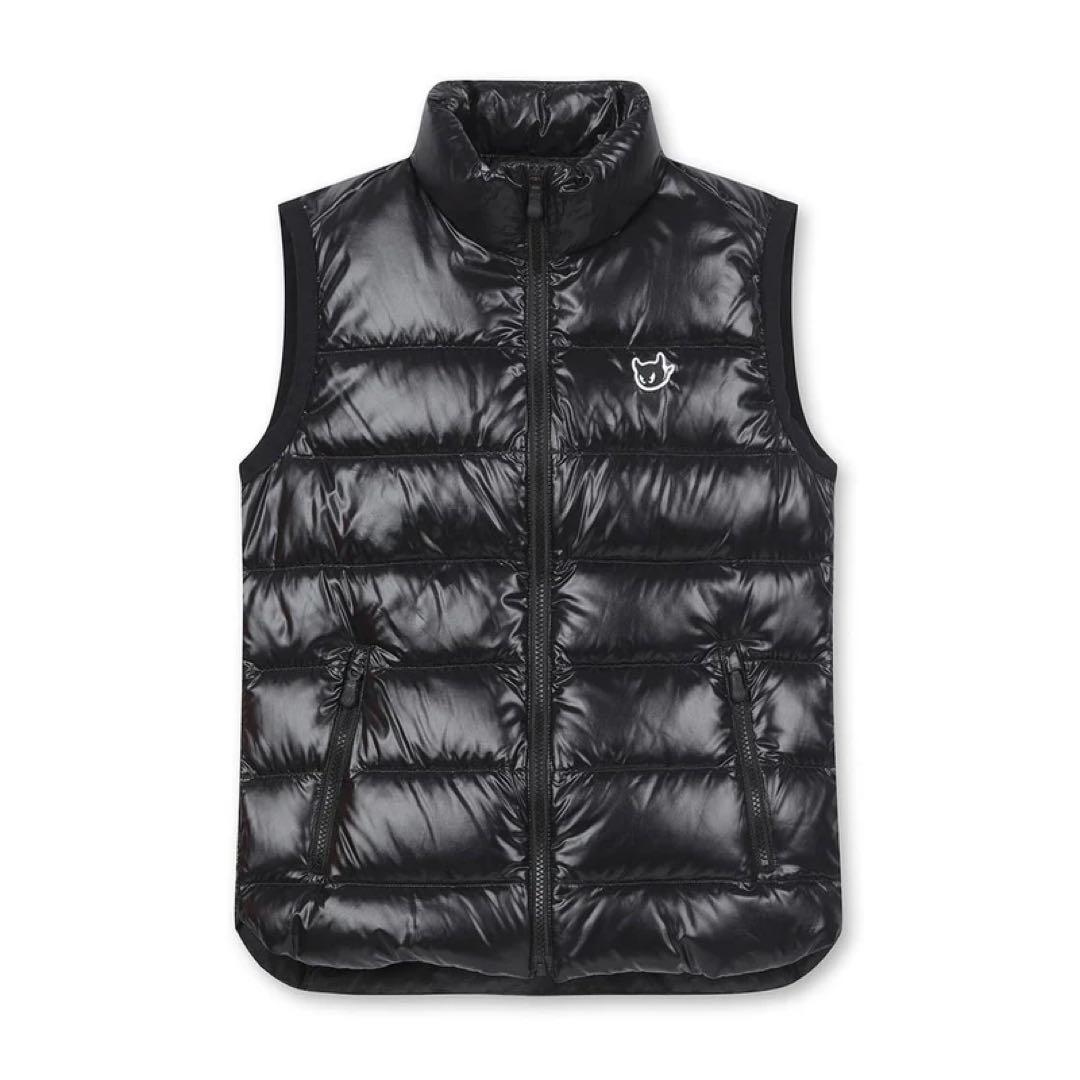 waac レディース　ダウンベスト　黒　秋冬　サイズ3（L相当）