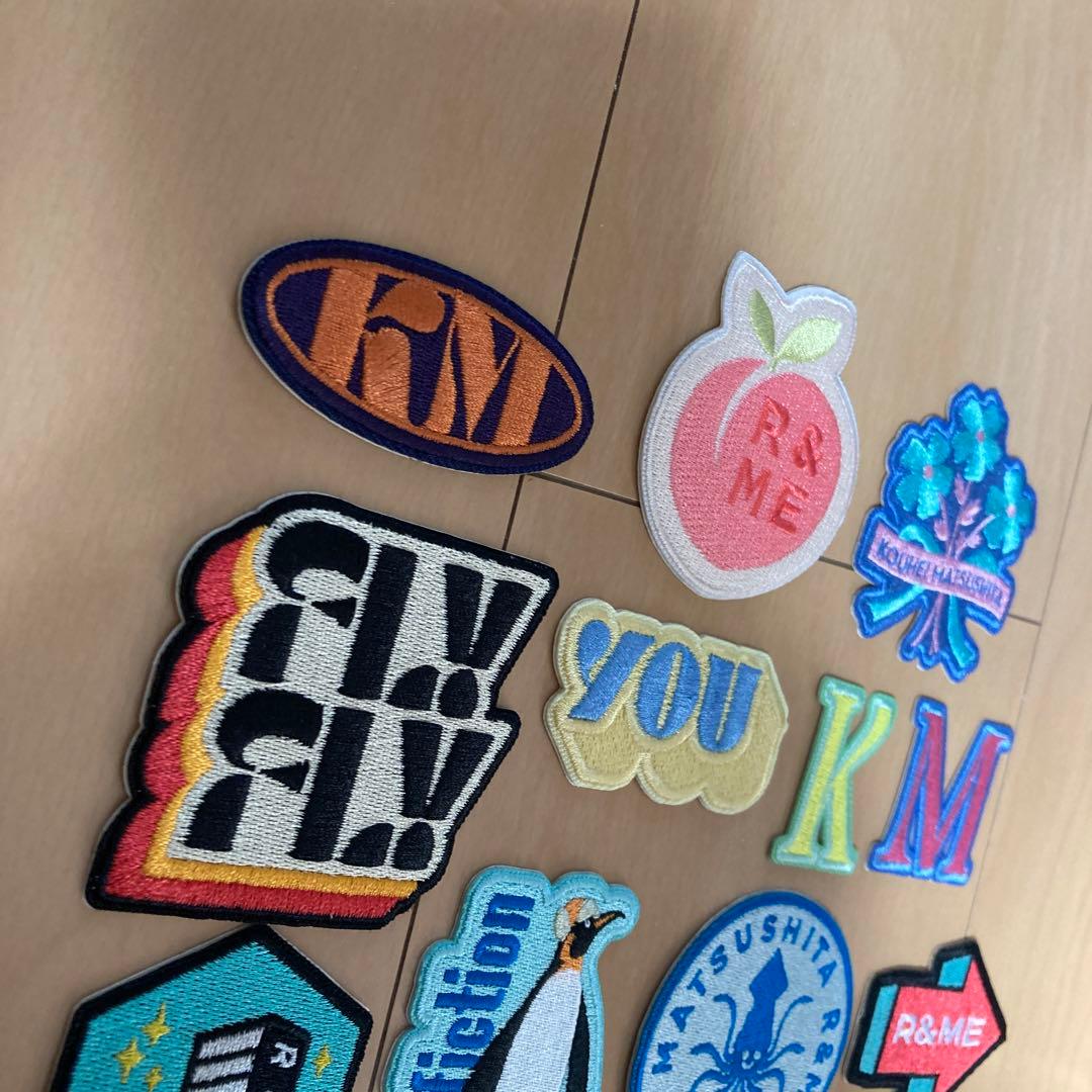 即購入ok!!】松下洸平 ワッペンステッカー20種コンプリートセット