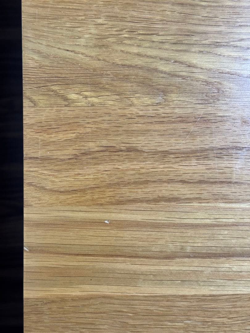 無印良品　無垢材テーブル・オーク材800x800mm