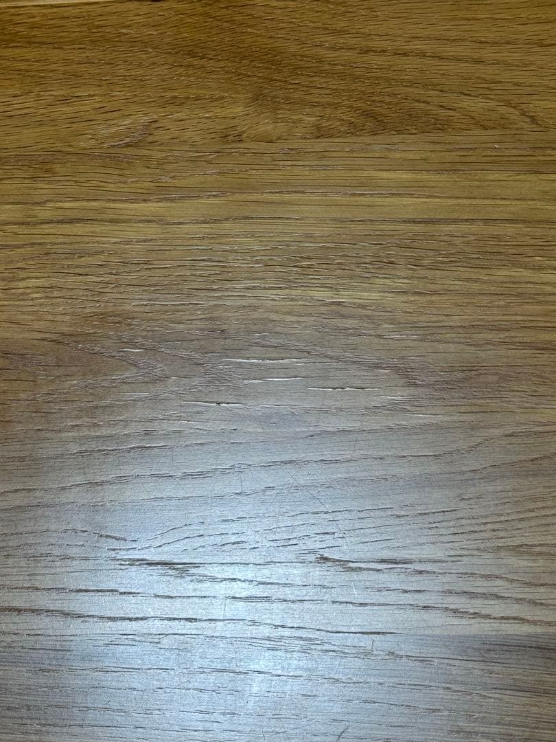 無印良品　無垢材テーブル・オーク材800x800mm