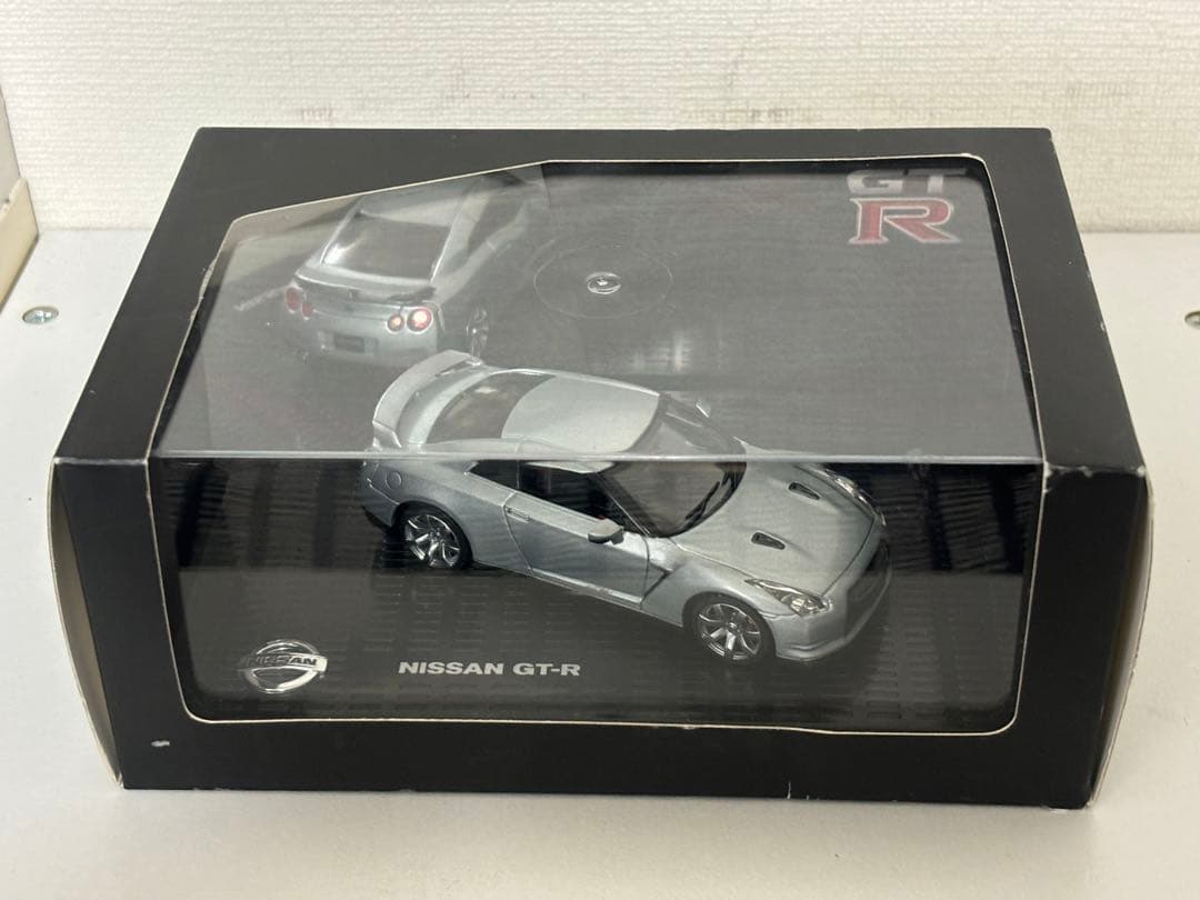 日産/スカイライン/50周年/限定/ミニカー/GT-R/シルバー/R35/純正