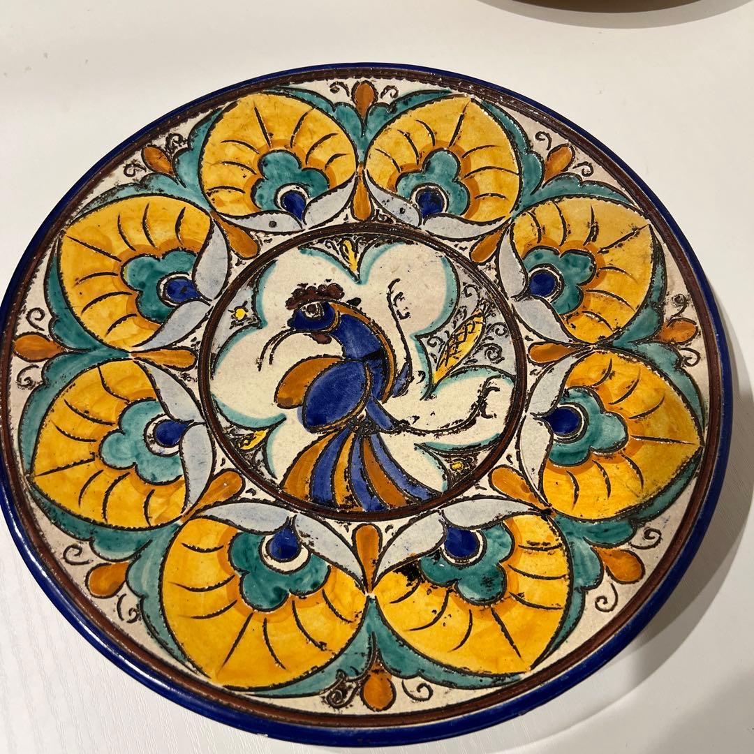 ヨーロッパのビンデージプレート 飾り皿 - メルカリ