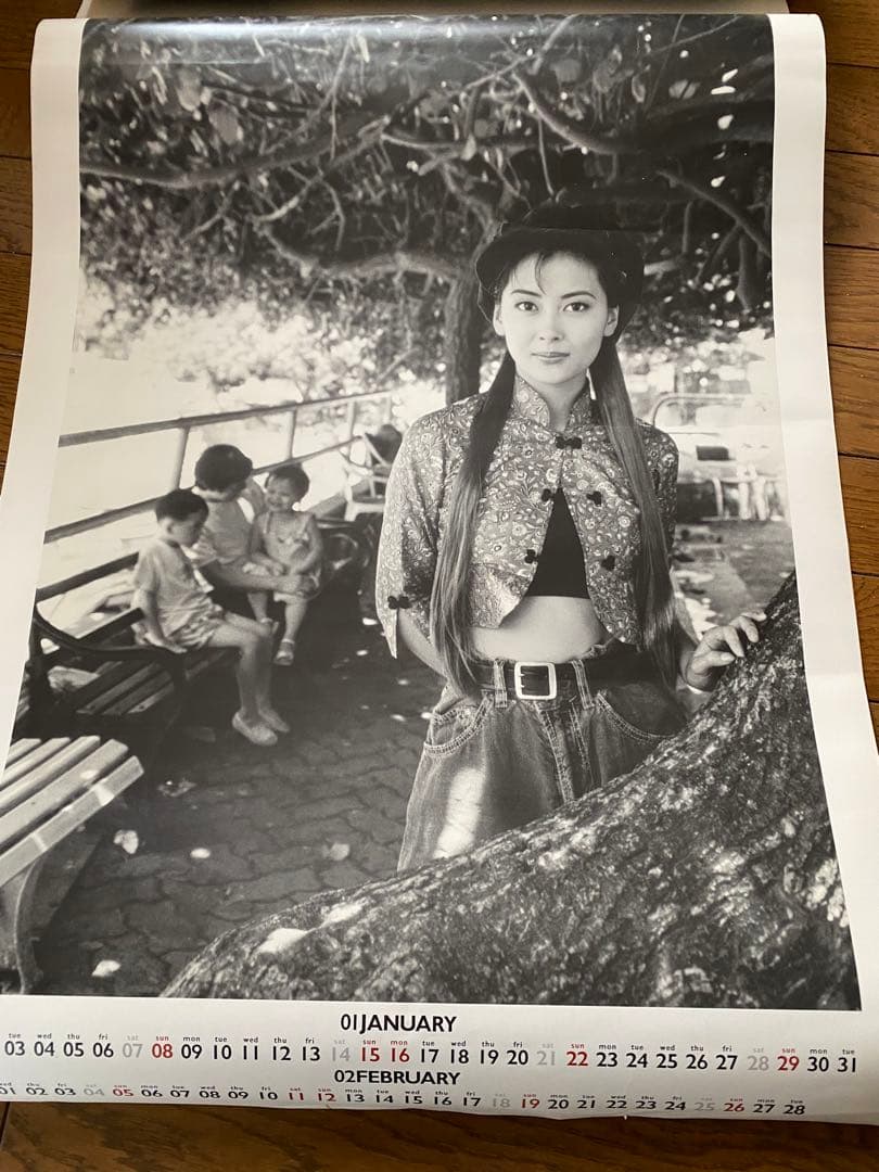 中山美穂 1993年〜2000年ポスターカレンダー ＊1996年はありません