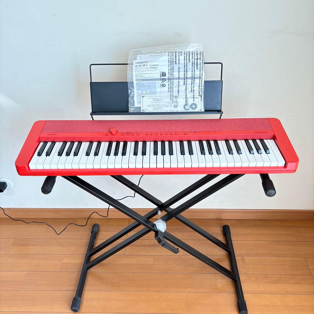 極美品・付属品完備】CASIO Casiotone 電子キーボード CT-S1