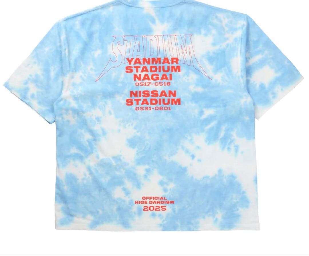 Official 髭男dism/STADIUM Tシャツ タイダイ 【Mサイズ】