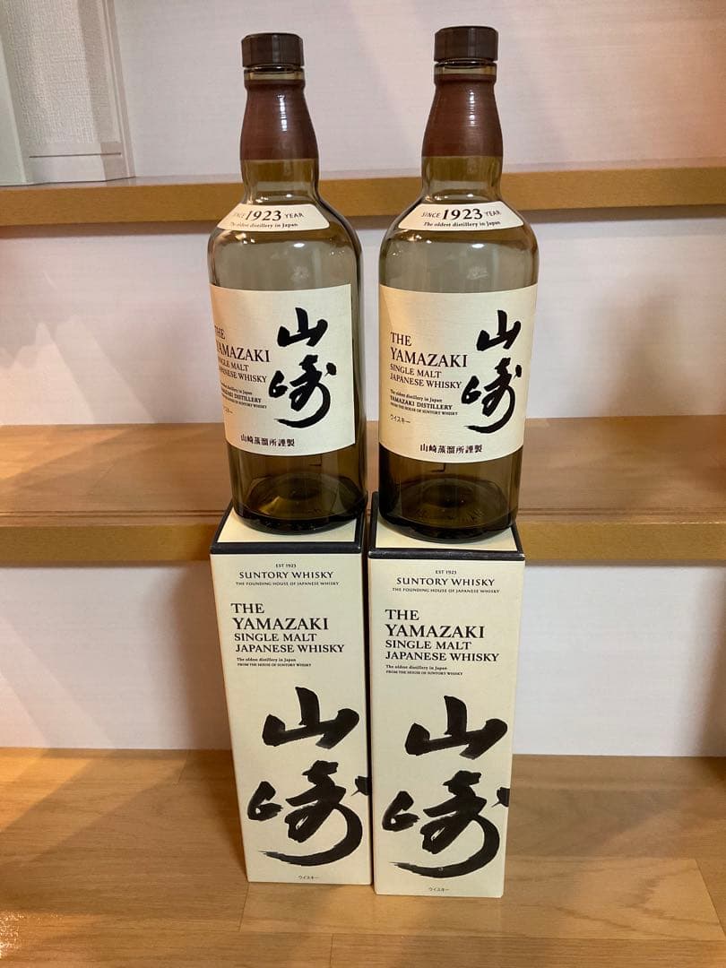 空瓶 箱付 サントリー 山崎 白州 響 ウイスキー 6本セット - メルカリ