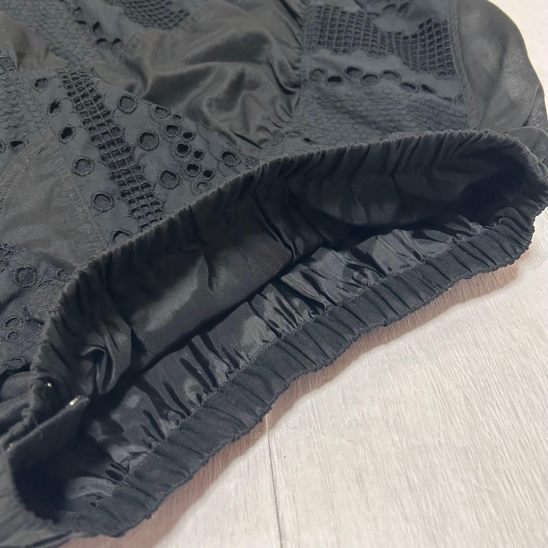 エイココンドウ　デザインスカート　Ｌ　アシンメトリー　バルーン 未使用【Ｅ2】