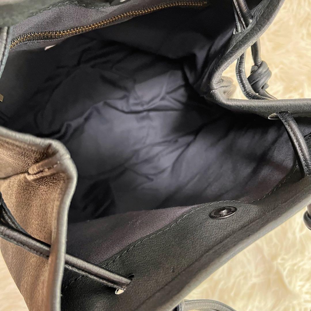 クラスカ　Do Sac de lacet　サックドラセ　レザー　バッグ　巾着