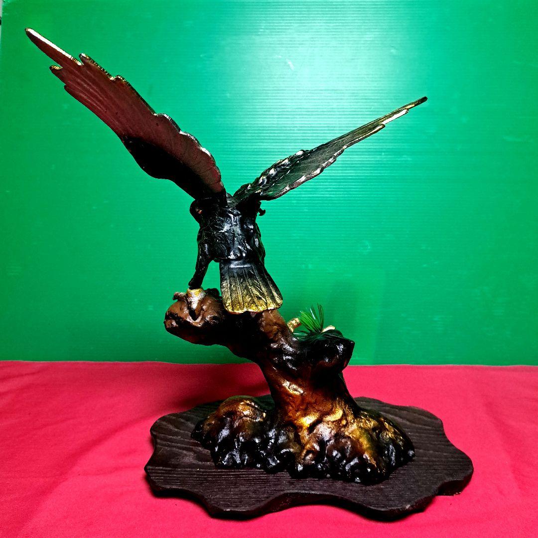 高岡銅器鷹置き物