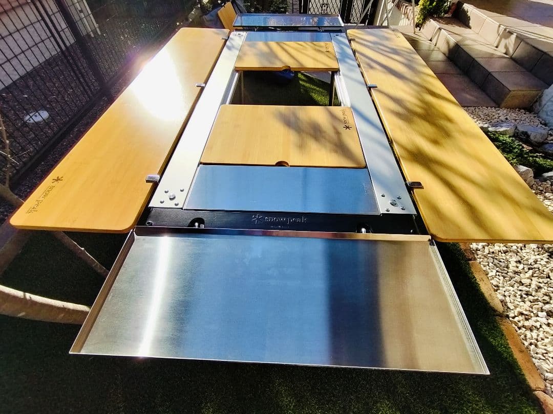 ☆希少☆snow peak IGT サイドトレー 2枚セット ケース付