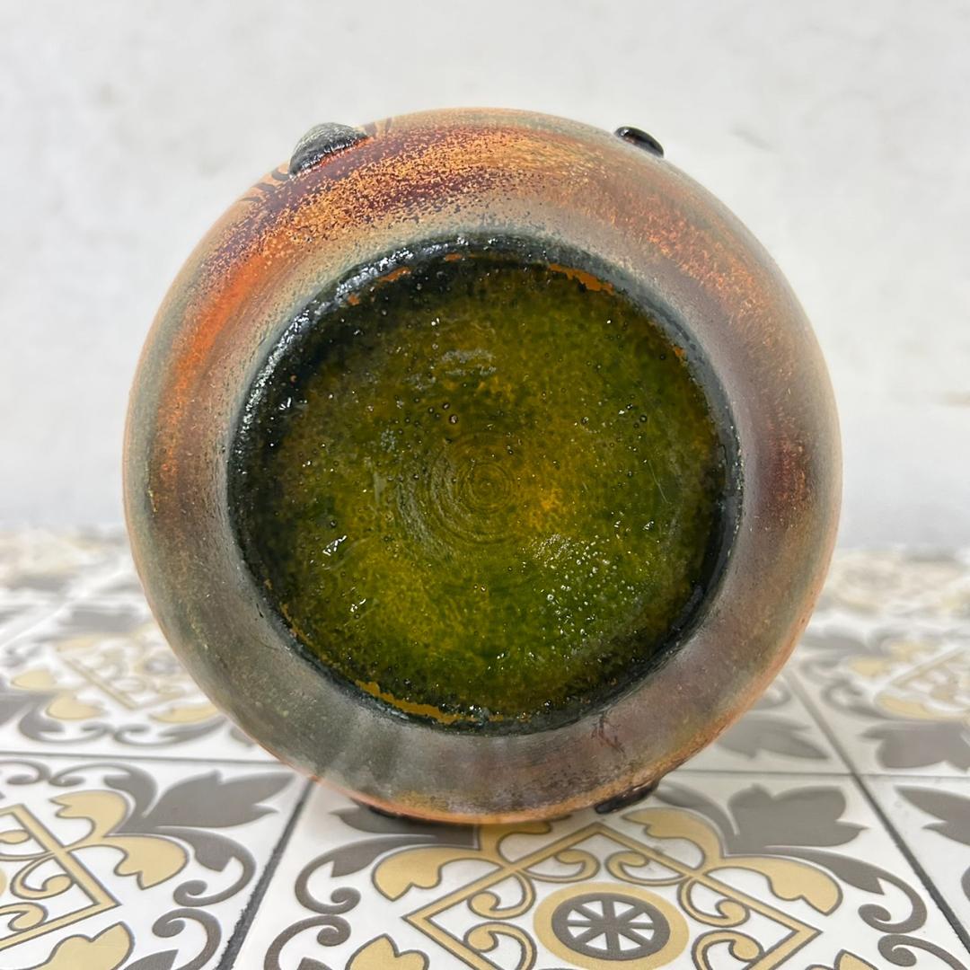 ドームナンシー 筒型 花瓶 高さ18cm 被せガラス アンテルカレール 幹