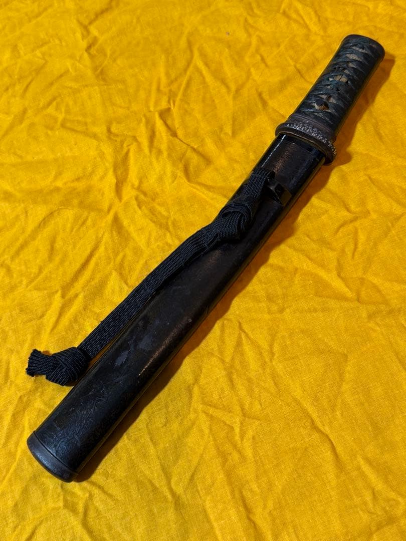 揃金具短刀拵　残欠ナイフツナギ付　合法サイズ