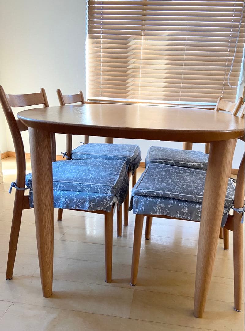 日進木工 nissin オーバル ダイニングテーブル【テーブルのみ】