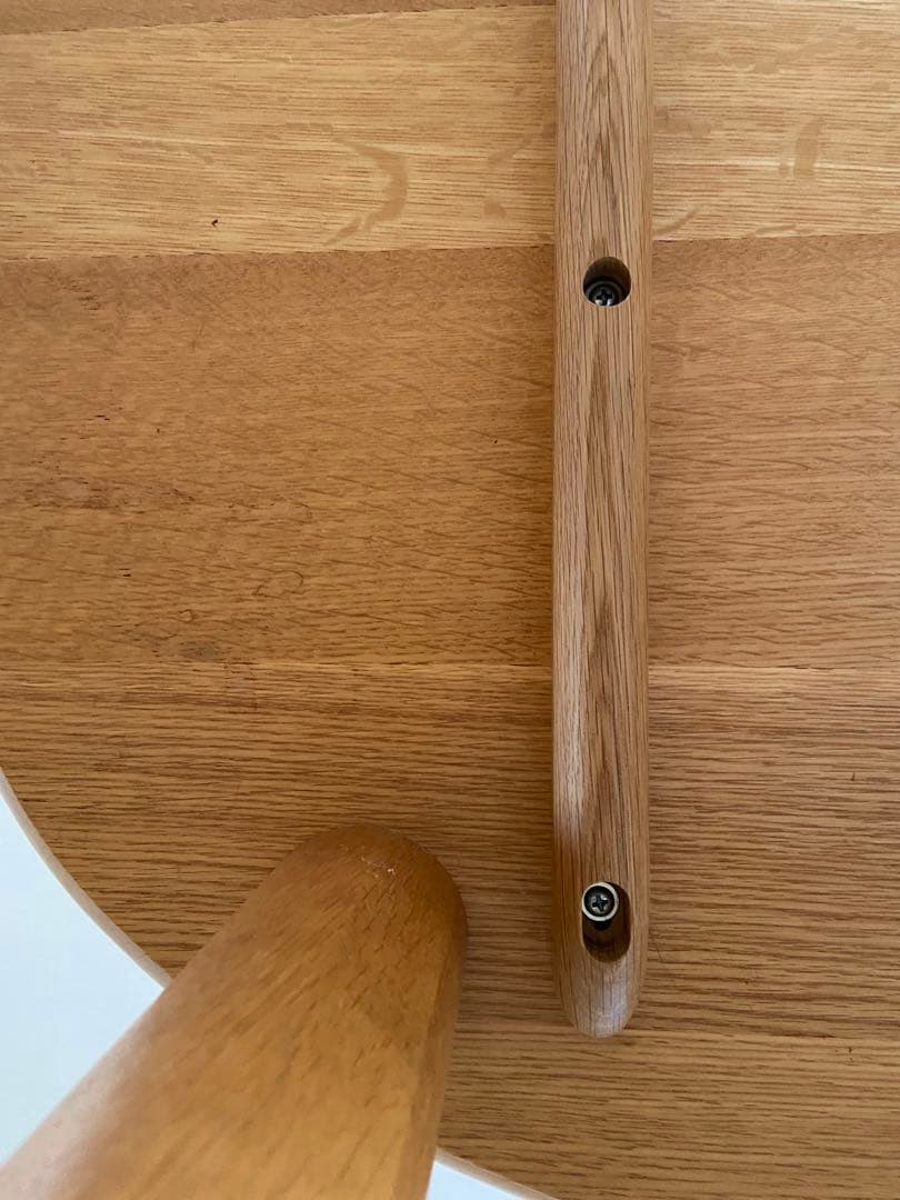 日進木工 nissin オーバル ダイニングテーブル【テーブルのみ】