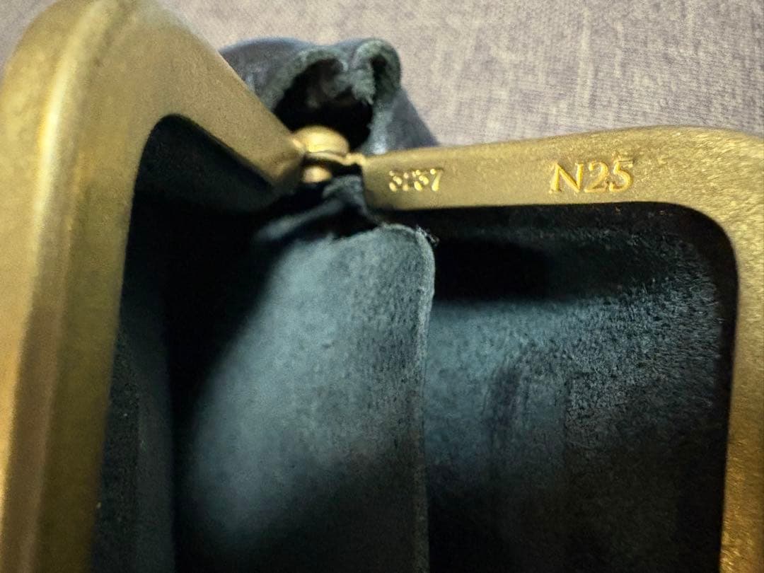 ☆ta.ta☆N25 がま口 Mサイズ 黒 美品