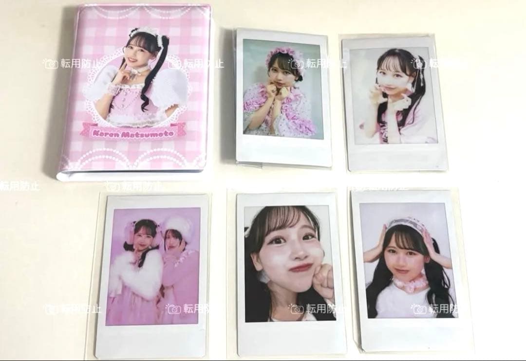 FRUITSZIPPER piki 松本かれん チェキファイル+チェキ5枚セット - メルカリ