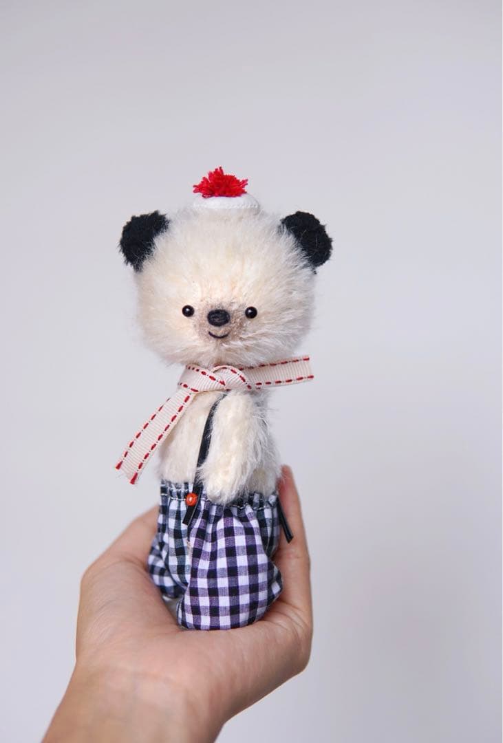 優しいくまちゃん テディベア 海外作家様 ぬいぐるみ ハンドメイド 熊