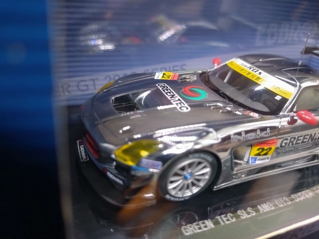 エブロ GREEN TEC SLS AMG GT3 スーパーGT300 1/43