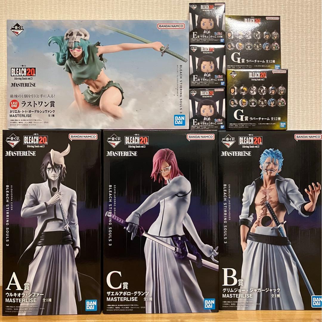 一番くじBLEACH A・B・C・ラストワン賞 フィギュアスペシャルセット