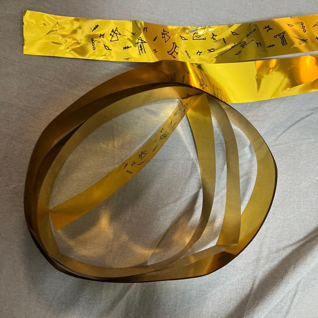 Mrs.GREEN APPLE RingoJamシート トートバッグ、金テープ