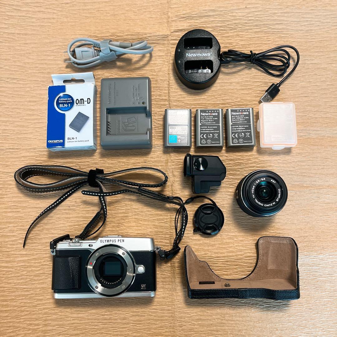 【動作品】Olympus PEN E-P5ミラーレス一眼カメラセット Amazon | OLYMPUS ミラーレス一眼 PEN E-P5 17mm F1.8 レンズキット