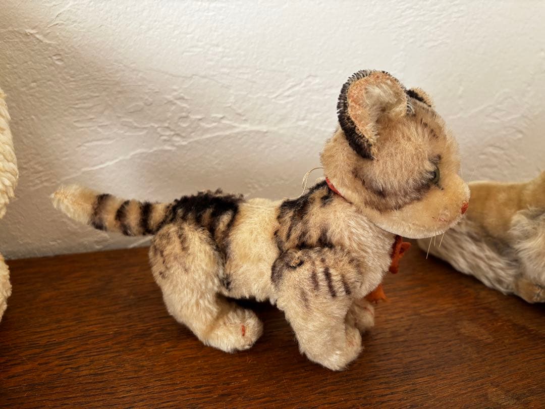 オランダ 蚤の市 シュタイフ 猫 ぬいぐるみ - メルカリ