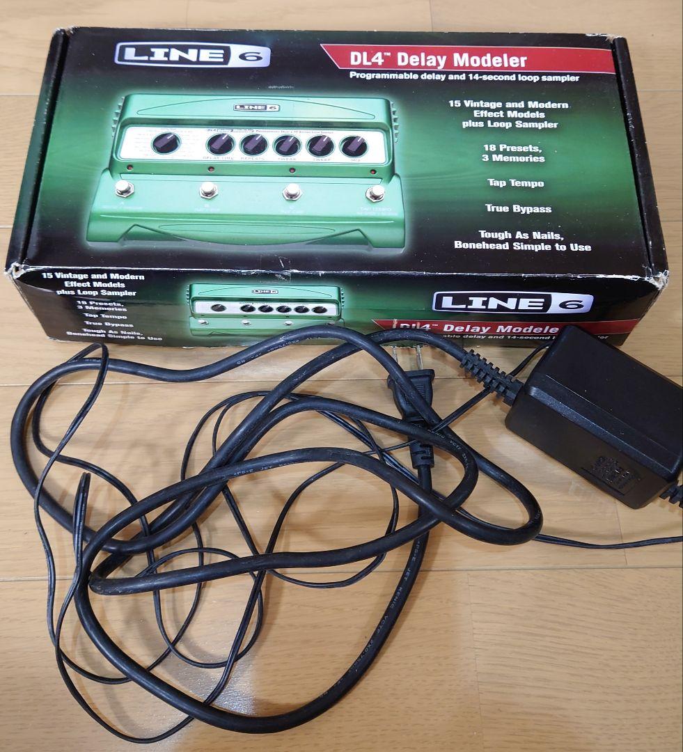 LINE6 DL4 Delay Modeler＜動作確認済み＞ACアダプター付き