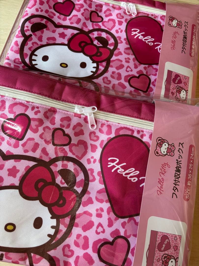 着ぐるみキティ ギャルクマ キティ 収納ボックス フタ付き収納