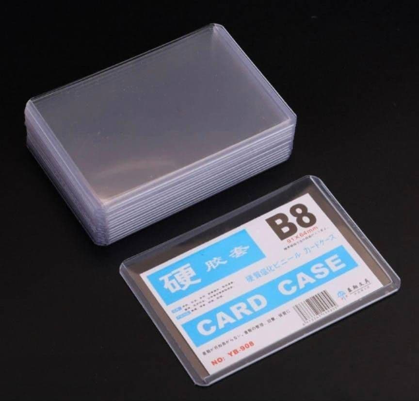 トップローダー フィルム カードホルダートレカ 横入れ100枚　推し活　ポケカ