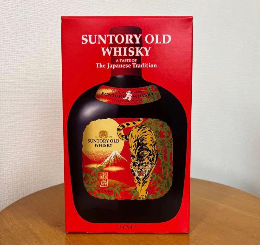 サントリー オールド 干支ラベル 2022年 寅歳ラベル 700ml 箱のみ