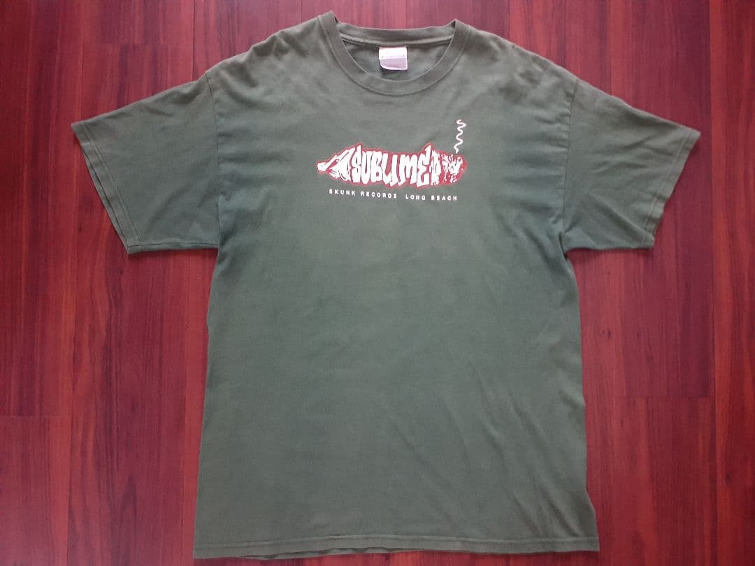 00s vintage HANES SUBLIME SKUNK Tシャツ L