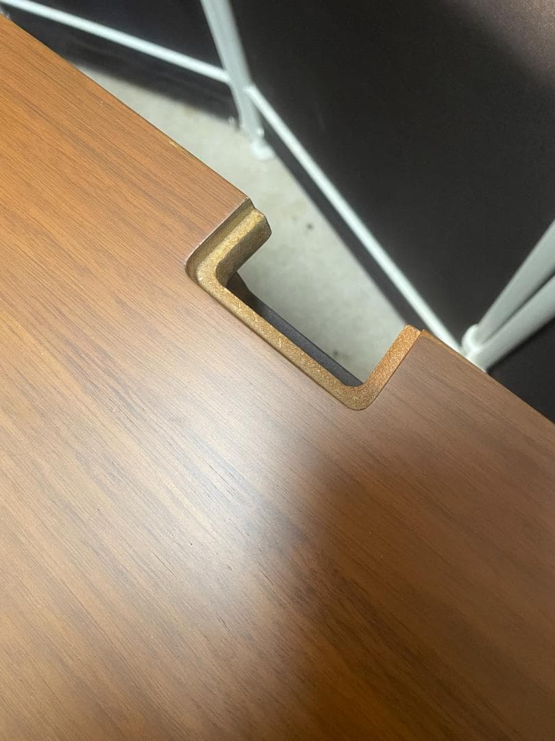 ベルメゾン 奥行きが選べるパソコンデスク ダークブラウン ウォルナット