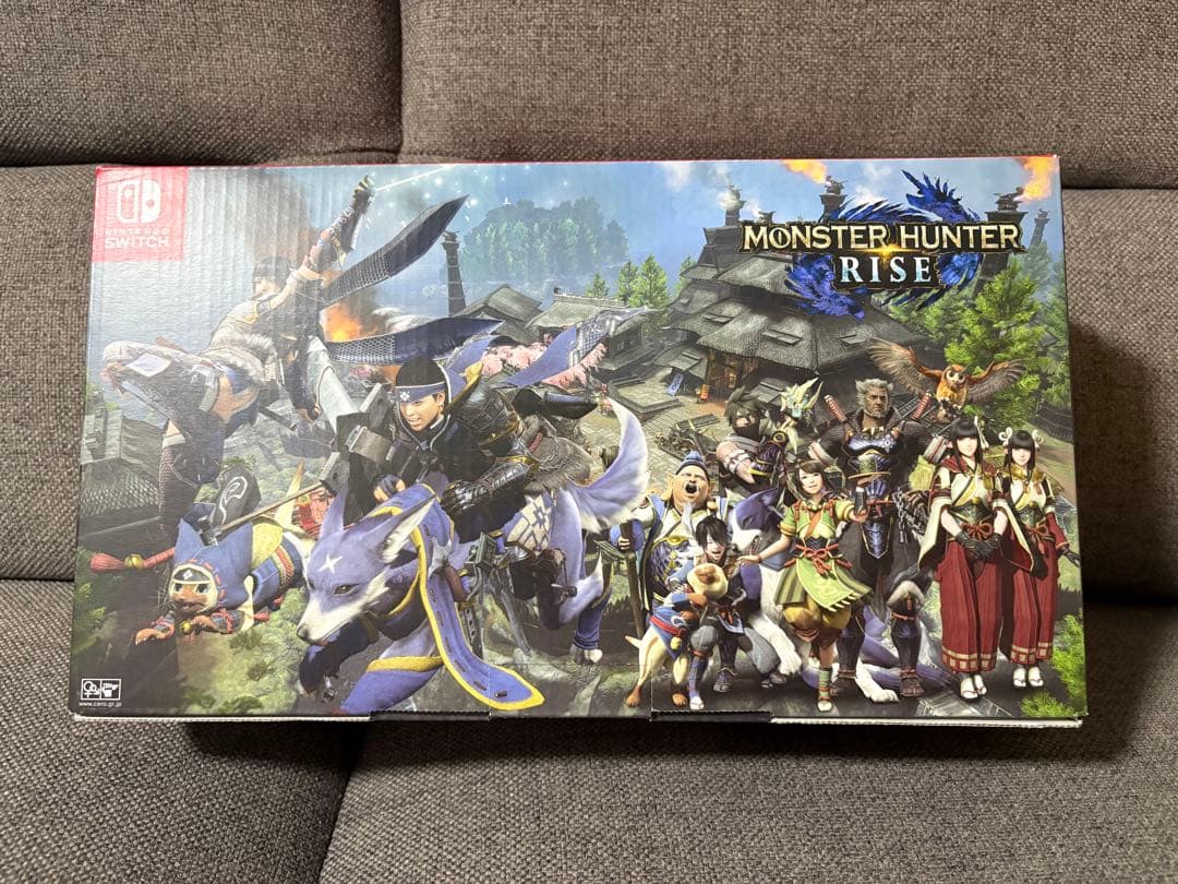 本体以外未使用　Switch モンスターハンターライズ スペシャルエディション