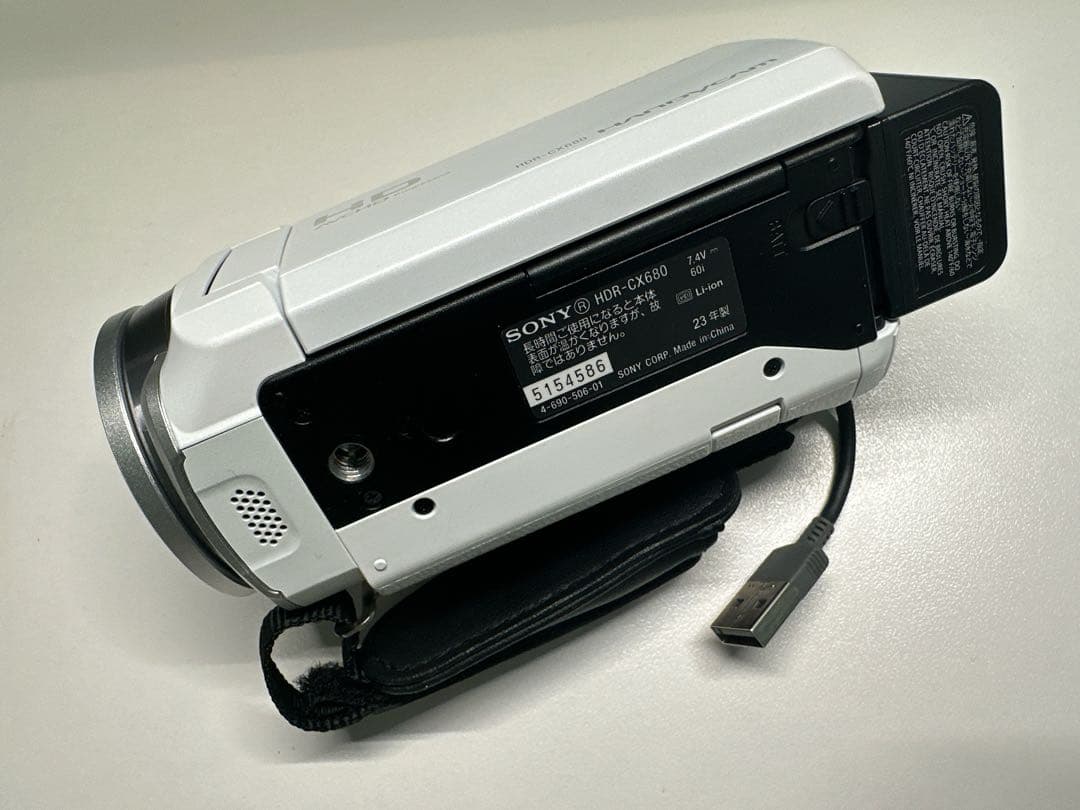SONY HDR-CX680 デジタルHDビデオカメラレコーダー＋広角レンズ