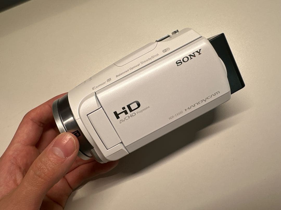 SONY HDR-CX680 デジタルHDビデオカメラレコーダー＋広角レンズ