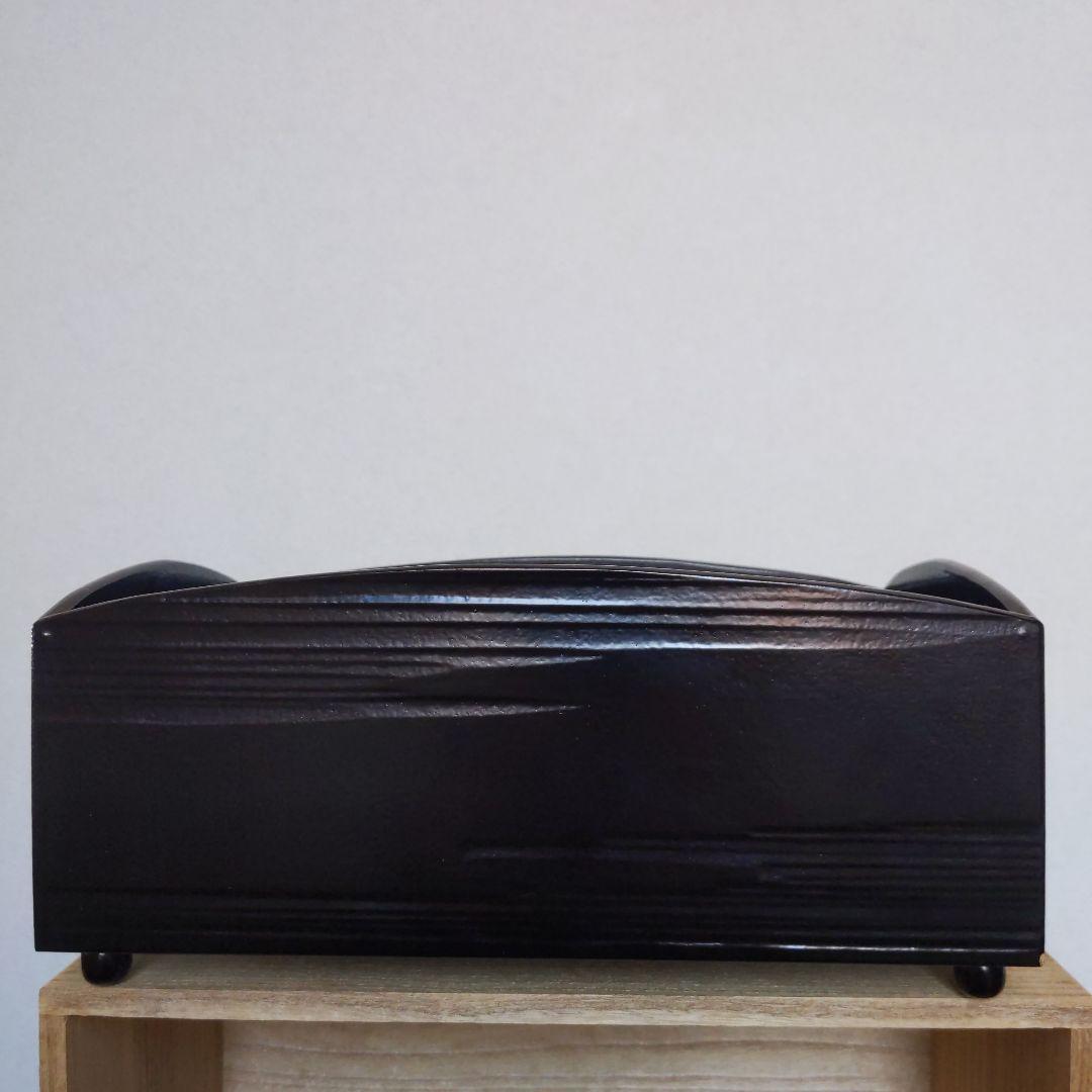 茶道具　【ノム　】タバコ盆　川端近左　作　煙草盆　莨盆　表千家　《匿配》