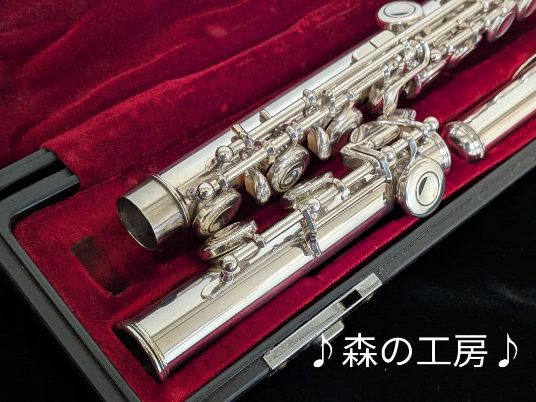 中古フルート専門店‼️部活応援‼️頭部管銀製 ヤマハフルートYFL311 E